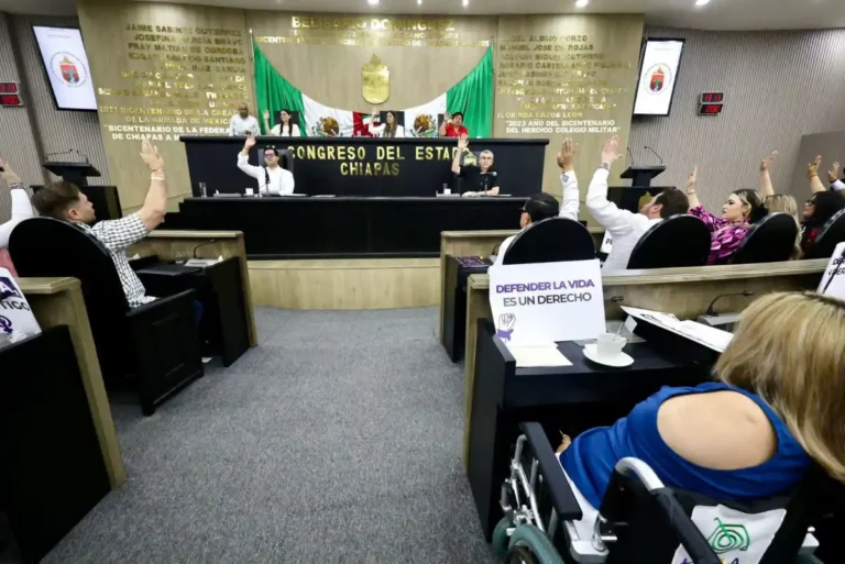 Chiapas hace historia con aprobación de “Ley Petrona”