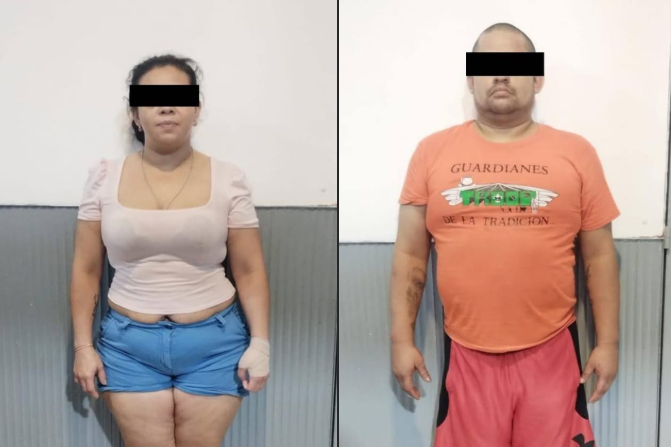 En Palenque, detienen a presuntos responsables de delito contra la salud