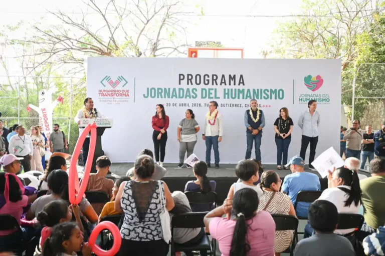 Con Jornadas del Humanismo, Eduardo Ramírez lleva atención directa y cercana a colonias de Tuxtla