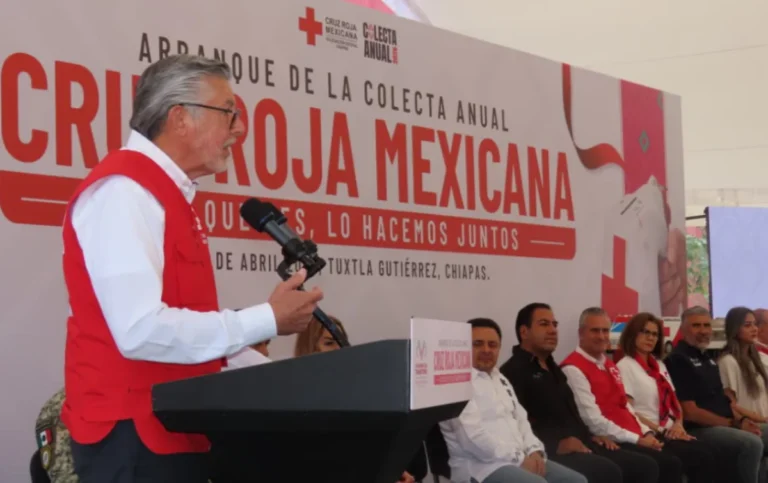 FGE se suma con sentido humanista a la Colecta Anual de la Cruz Roja Mexicana