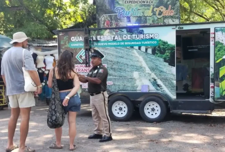 Guardia Estatal de Turismo fortalece acciones de proximidad social en destinos turísticos de Chiapas