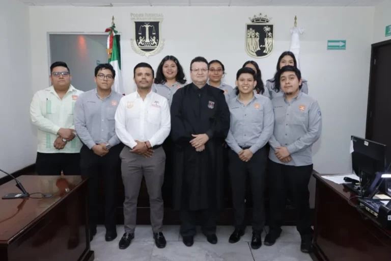 Fortalece Poder Judicial formación profesional a estudiantes de Derecho