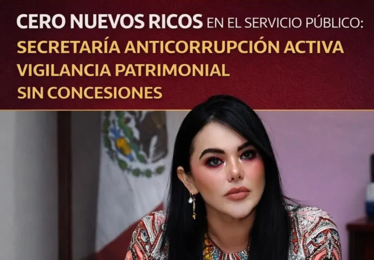 Secretaría Anticorrupción y Buen Gobierno activa vigilancia patrimonial sin concesiones