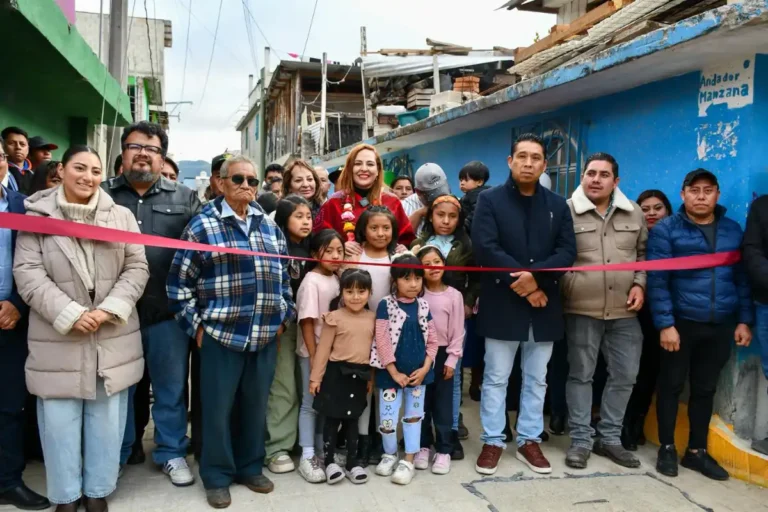 Inauguran andadores en Molino La Isla