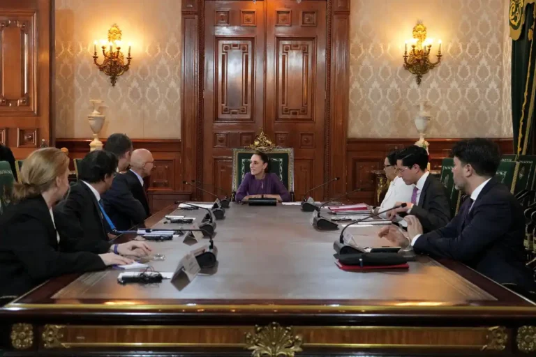 Presidenta se reúne con Volker Türk, Alto Comisionado de las Naciones Unidas para los Derechos Humanos