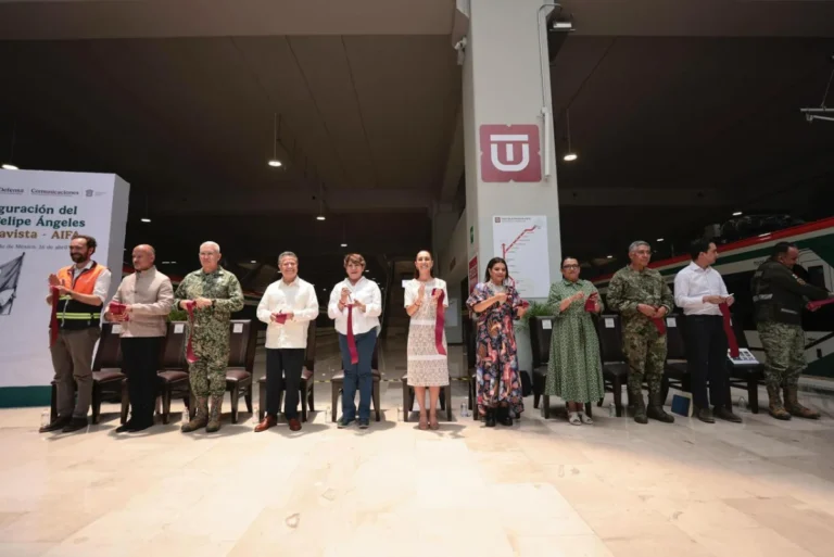 Presidenta Claudia Sheinbaum inaugura el Tren Felipe Ángeles, Buenavista – AIFA