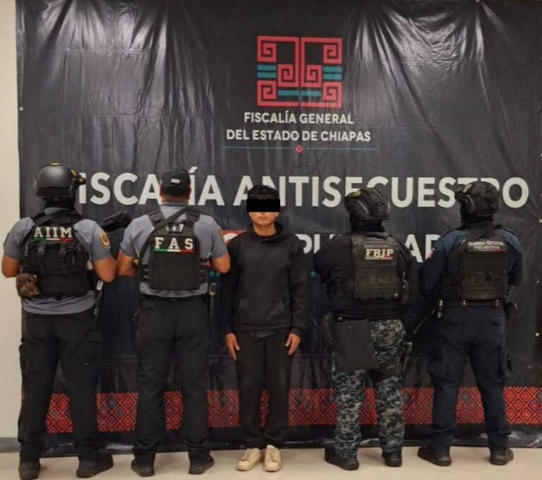 En Tijuana, las Fiscalías de Chiapas y Baja California aprehenden a presunto responsable de secuestro agravado