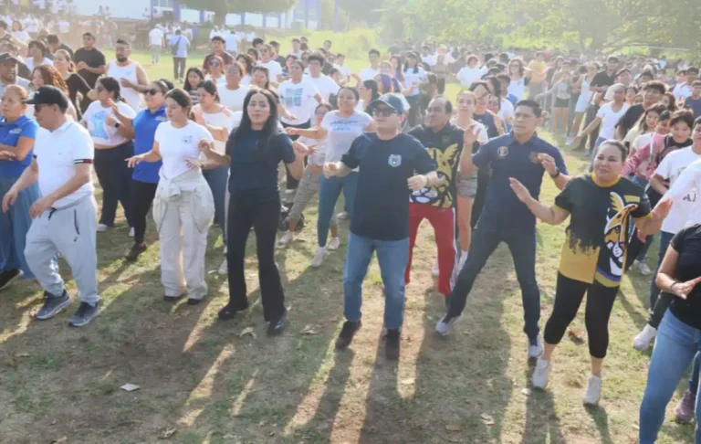 Más de 2 mil 500 integrantes de la comunidad UNACH participan en la 13ª Activación Física Universitaria