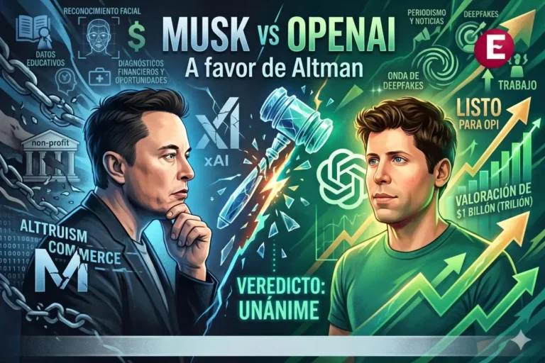 Elon Musk pierde contra OpenAI; jurado rechaza demanda y falla a favor de Sam Altman