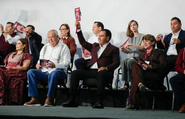 Eduardo Ramírez refrenda compromiso con la unidad en el Congreso Nacional de Morena