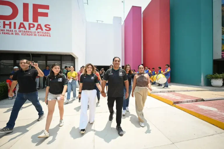 Eduardo Ramírez reconoce al DIF Chiapas por impulsar espacios recreativos y deportivos a favor de las familias