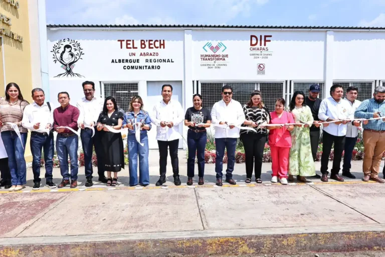 ERA inaugura Albergue Regional “Tel B’ech” del DIF Chiapas y fortalece infraestructura educativa en Comitán