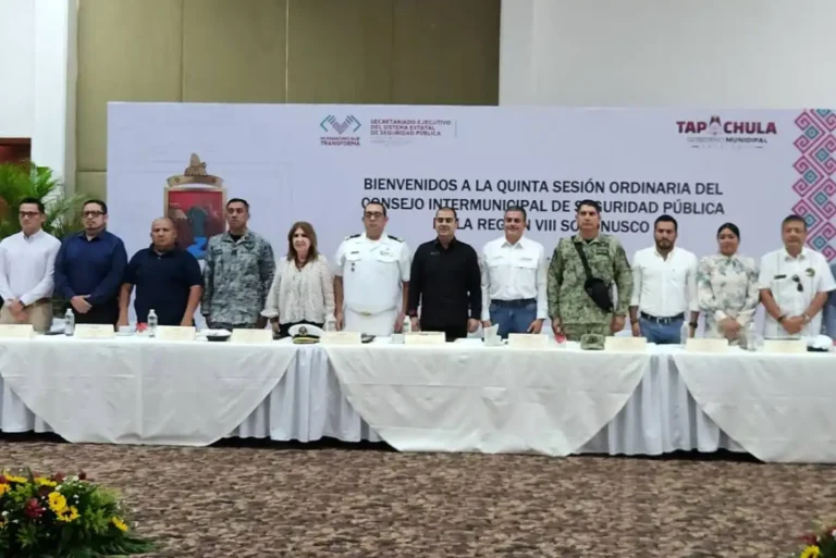 FGE participa en la 5ª Sesión Ordinaria del Consejo Intermunicipal de Seguridad Pública