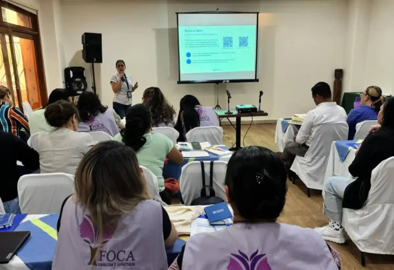 FGE y OIM realizan taller para prevenir la trata de personas en contextos de migración