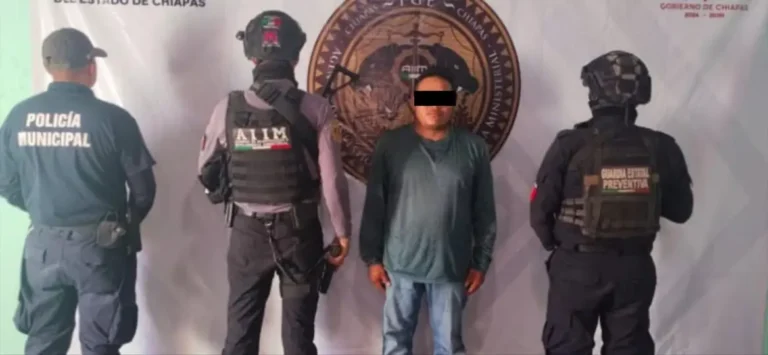 AIIM, GEP y PM detienen en flagrancia a presunto responsable de ecocidio y daños