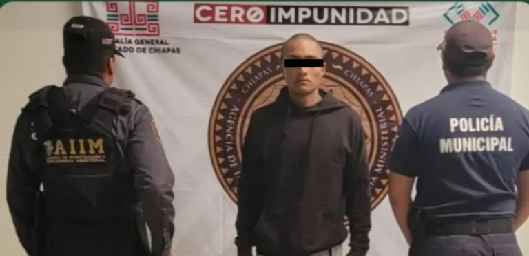 FGE y PM aprehenden vía reclusión a presunto responsable de robo con violencia agravado