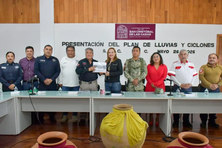 Fortalece San Cristóbal, acciones preventivas ante temporada de lluvias y ciclones 2026