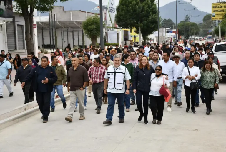 Supervisan avances del Boulevard de la Zona Norte