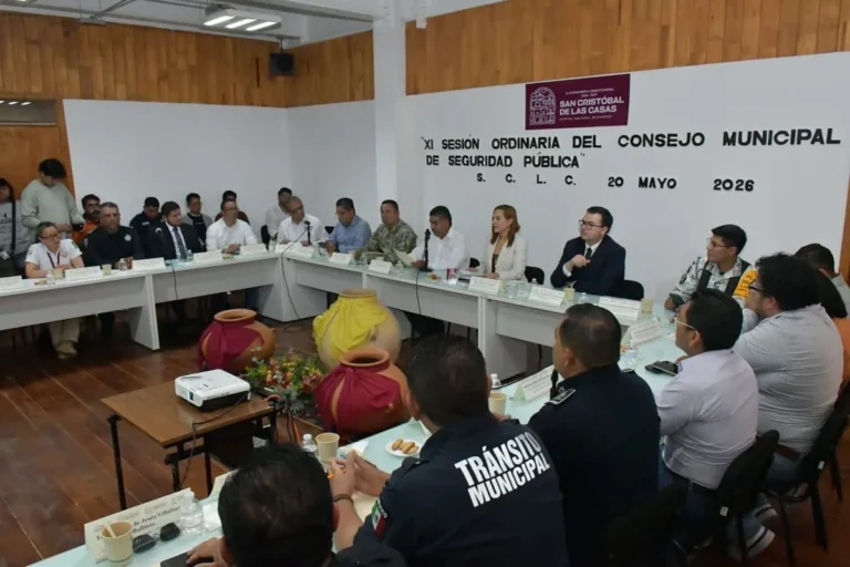 Reafirman coordinación interinstitucional para fortalecer la seguridad en SCLC