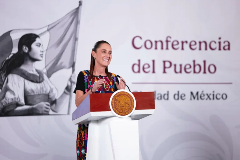 La construcción de la paz en México es reconocida internacionalmente: Presidenta