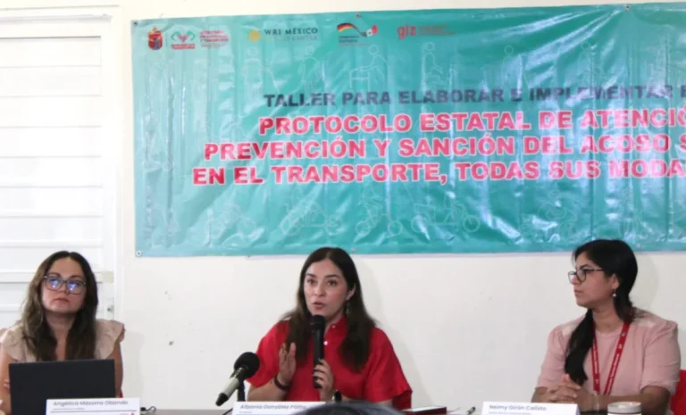 Fortalecen acciones institucionales para prevenir y sancionar el acoso sexual en el transporte público