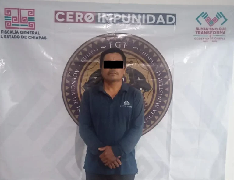 FGE ejecuta orden de aprehensión por el delito violencia familiar