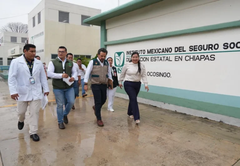Zoé Robledo supervisa Hospital Rural de Ocosingo para fortalecer atención en comunidades indígenas