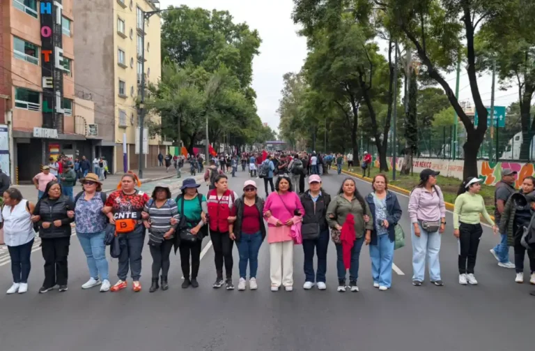 La CNTE amenaza: vamos a llegar al estadio hoy, mañana o pasado