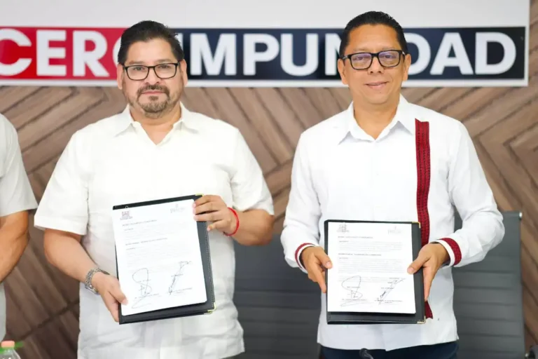 FGE y First Cash firman convenio para fortalecer la prevención e investigación de delitos