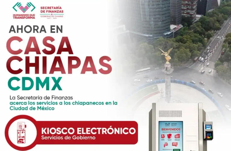 Acerca Secretaría de Finanzas servicios a chiapanecos radicados en la CDMX