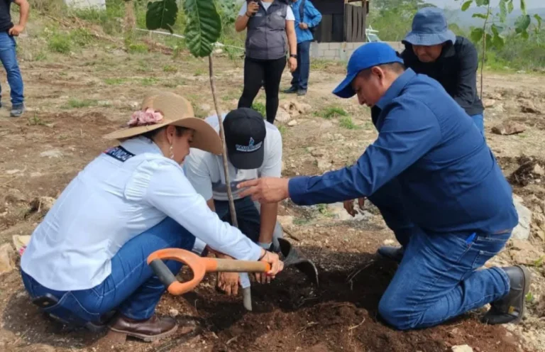 En Berriozábal, Fiscalía Ambiental participa en Jornada Estatal de Reforestación