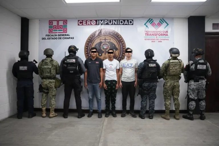 Golpe a banda delictiva de préstamos “gota a gota” en Tuxtla Gutiérrez