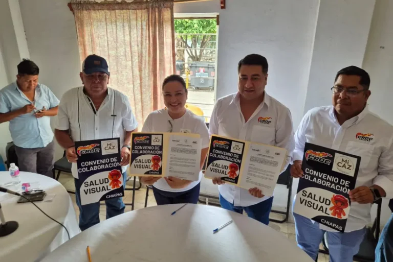 Óptica Micaz, óptica Optimagen y CROC, firman convenio de colaboración