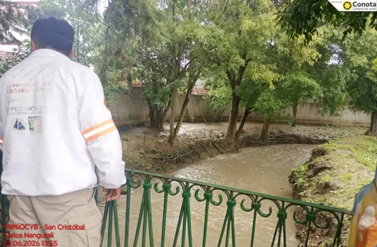 PC mantiene monitoreo permanente ante pronóstico de lluvias fuertes en SCLC