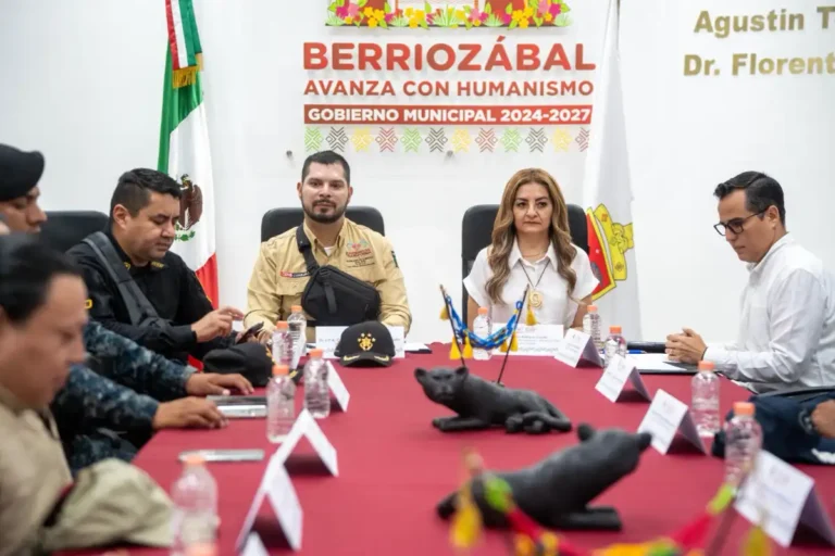 La paz en Berriozábal se fortalece con instituciones unidas y mando: Óscar Aparicio