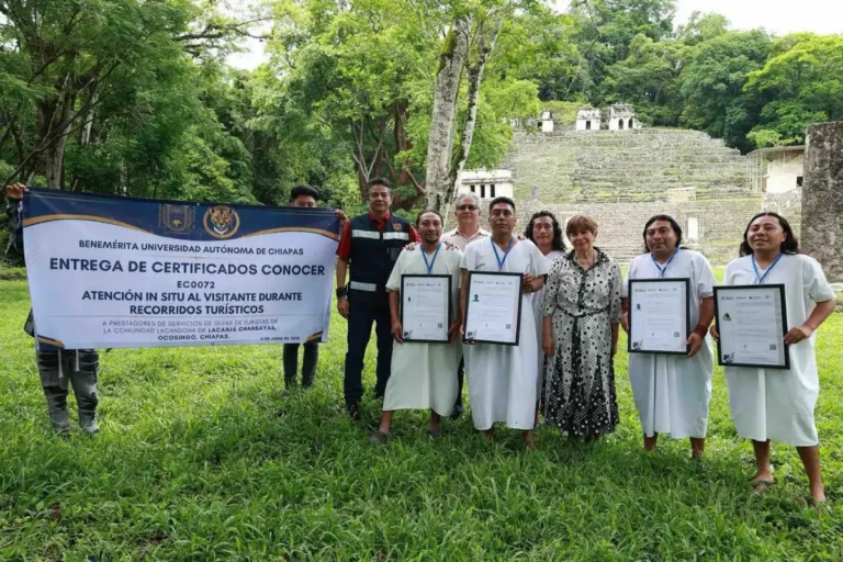 Impulsa UNACH certificación de guías lacandones para fortalecer el turismo comunitario en Chiapas