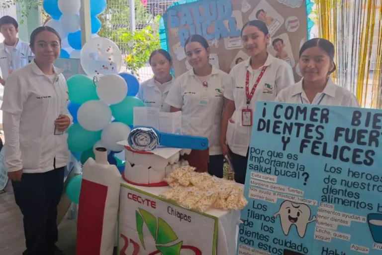 Cecytech acerca formación y servicio a la comunidad mediante prácticas de enfermería