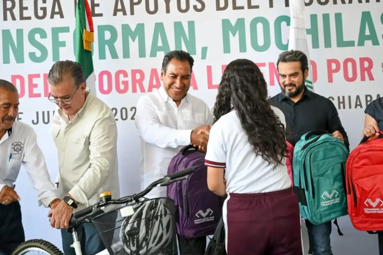 Con inversión en escuelas y apoyos a estudiantes, Eduardo Ramírez fortalece la educación en Chiapas