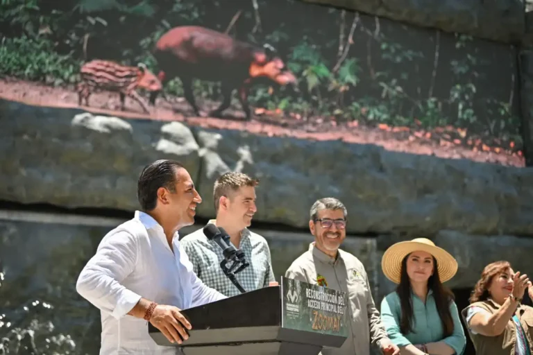 Con nuevas obras, Eduardo Ramírez impulsa la transformación integral del ZooMAT