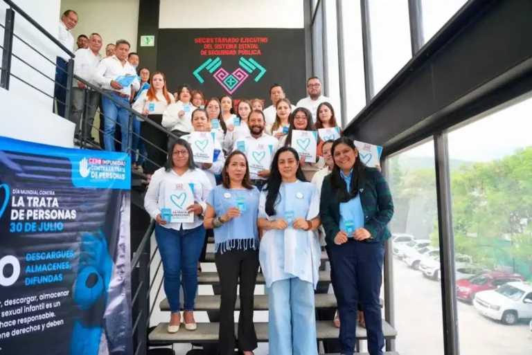 FGE capacita a personal del SESESP para prevenir la trata de personas
