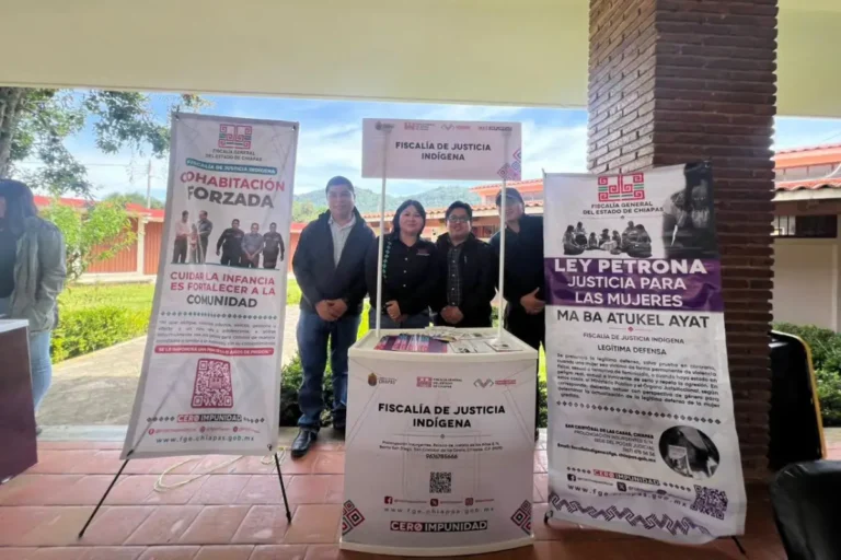 FGE implementa operativos “Protocolo Mochila Segura” y “Balón por la Paz”, en Chamula y Zinacantán