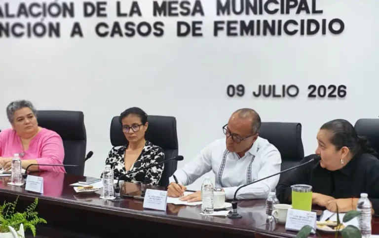 FGE fortalece la coordinación institucional en la Mesa de Atención a Casos de Feminicidio en Tuxtla