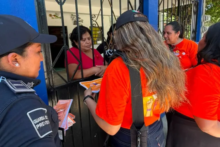 FGE realiza actividades de sensibilización, en Palenque