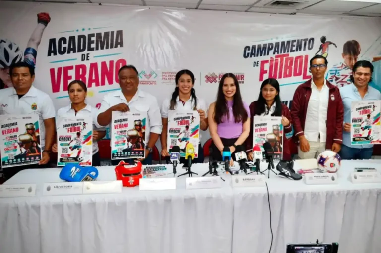 Indeporte convoca a la Academia de Verano y al Campamento de Futbol 2026