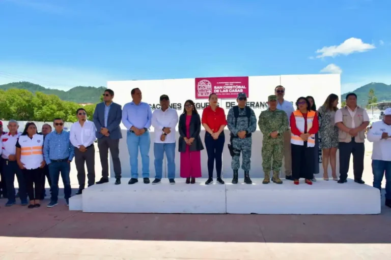 Más de 600 elementos resguardarán a la población en SCLC