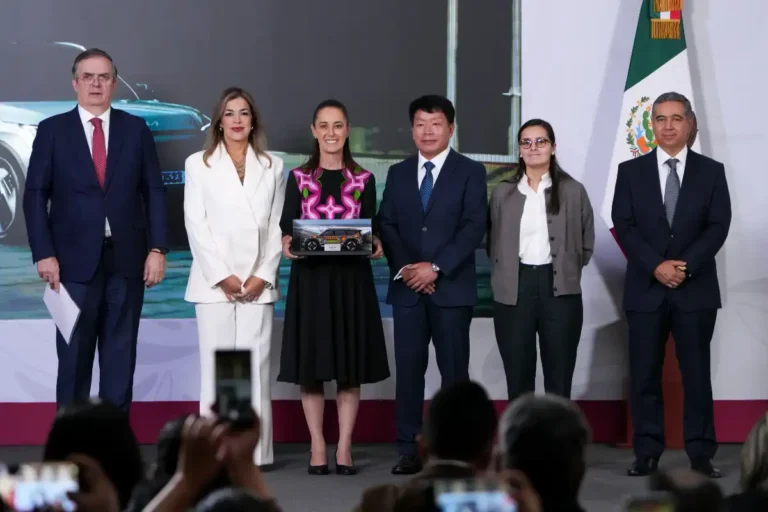 Plan México: Presidenta destaca inversión de KIA de 649 mdd para producción de vehículo eléctrico