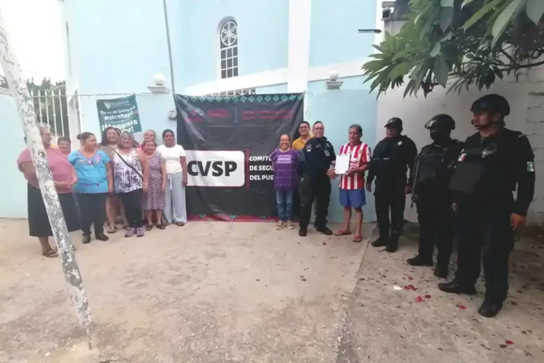 Se suma Penipak Norte a los Comités Vecinal de Seguridad del Pueblo