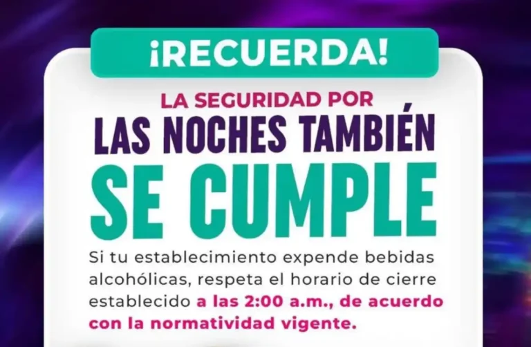 Cumplimiento de horario de venta de bebidas alcohólicas promueve entornos más seguros: SSP