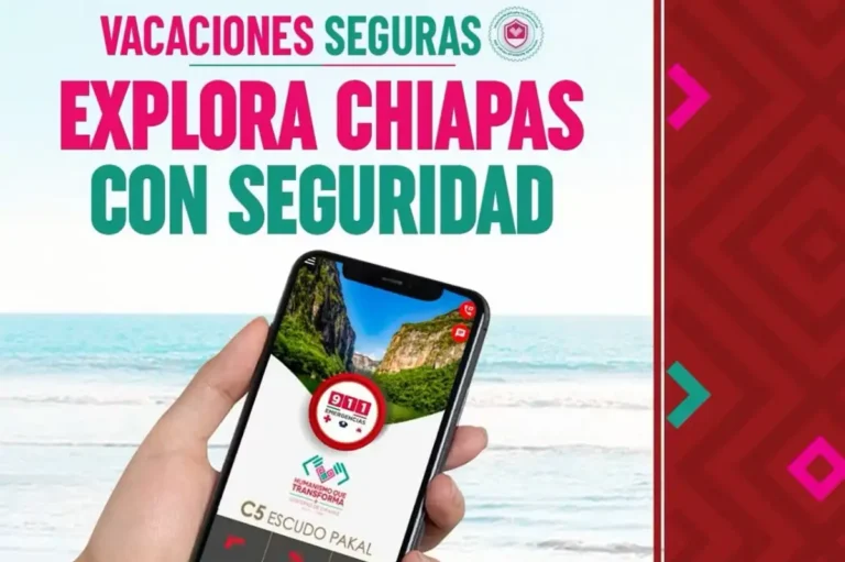Invita SSP a disfrutar unas vacaciones seguras con la App C5 Escudo Pakal