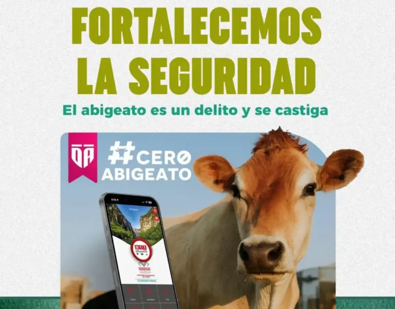 Fortalece SSP acciones para prevenir y combatir el abigeato en Chiapas